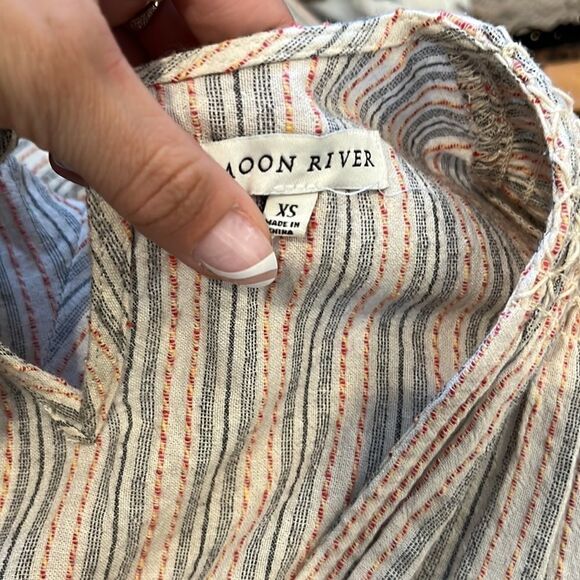 Moon River Tan jumpsuit - Picture 5 of 6